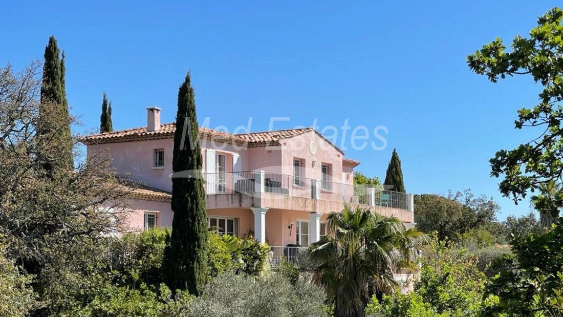 Lovely Provence Style Villa With In Grimaud, Provence Alpes Côte D'azur, France For Sale (12617274)