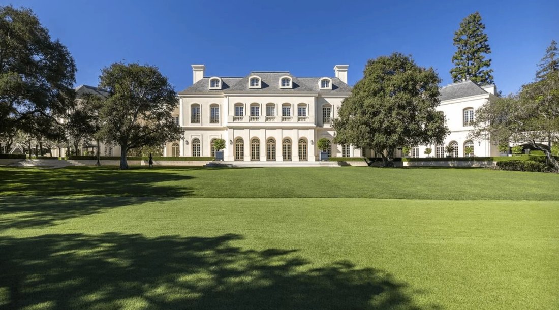 Majestic French Castle For Sale On In Los Angeles, California, United