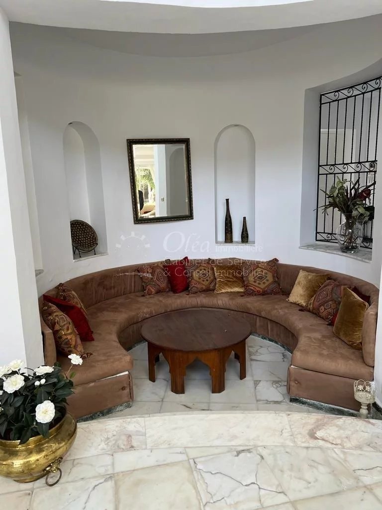 Arab Modern Detached Villa With Swimming Pool In Hammamet, Nabeul