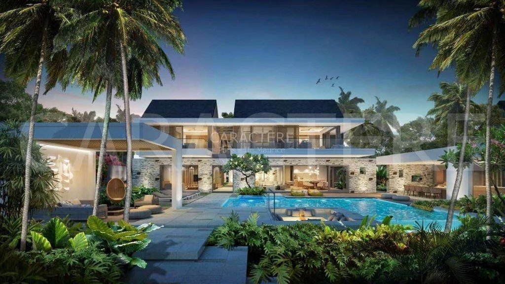 5 Bedrooms Waterfront Villa In Poste De Flacq, Flacq District