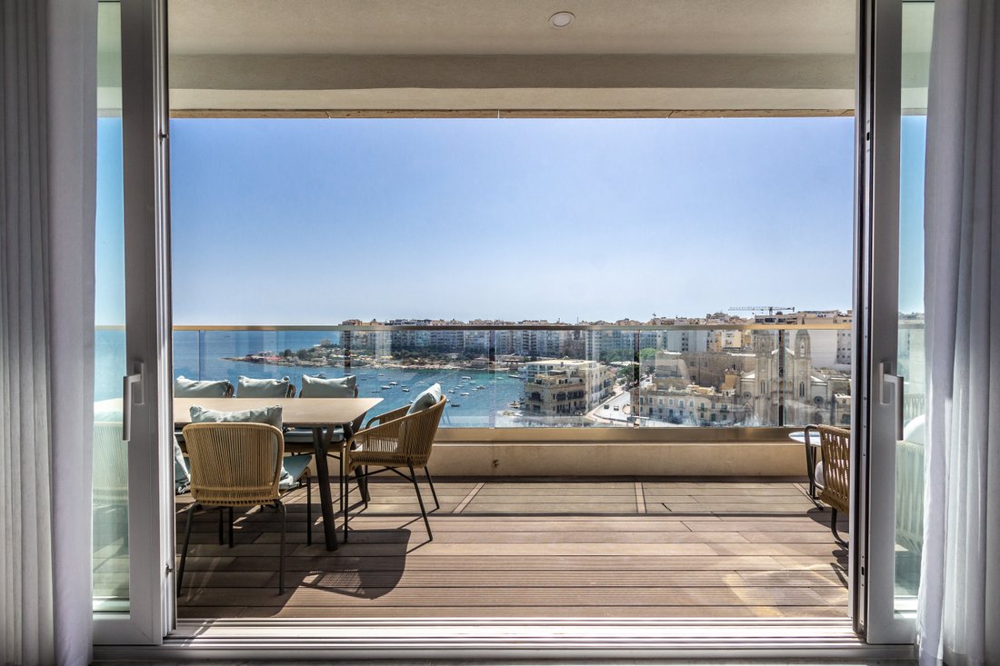 Luxurious Seafront Apartment In Saint Julian's, Malta For Sale (12780636)