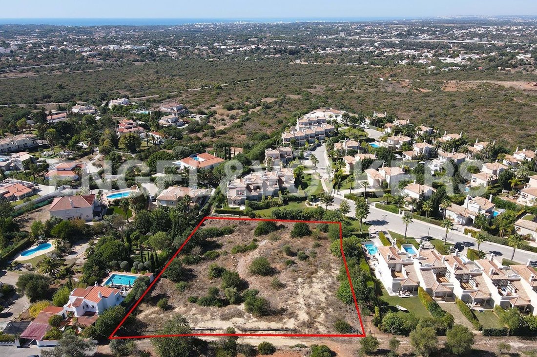 2 Plots Of Land With Sea Views In Vale De éguas In Almancil, Algarve