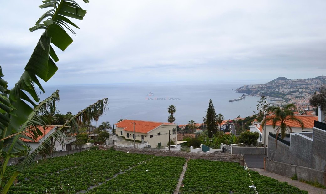Spectacular Land With 7600 Meters With Great In Sao Goncalo, Madeira