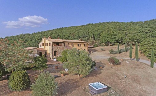 Landhaus in Sarteano, Toskana, Italien 1