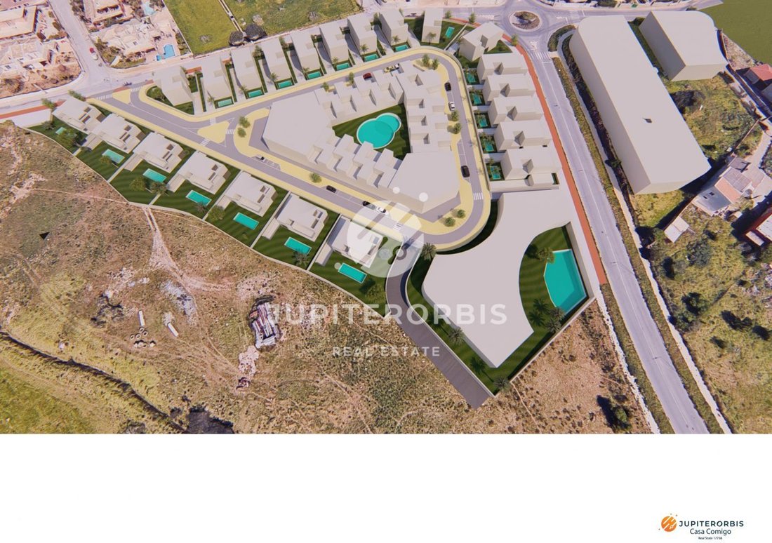 Lote Com Projeto Aprovado E Infraestruturas Para In Lagos, Algarve