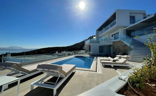 Luxury Sea View Villas For Sale In Ammoudi, Greece | JamesEdition