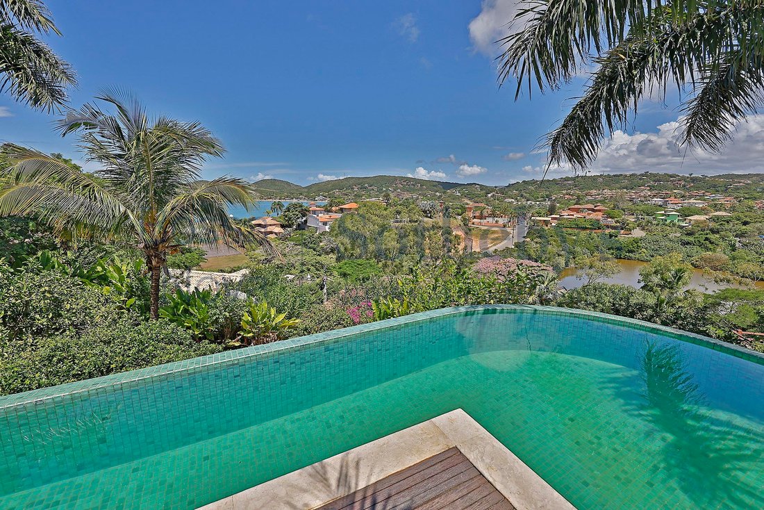Contemporary House Overlooking The Sea In Armação Dos Búzios, Brazil