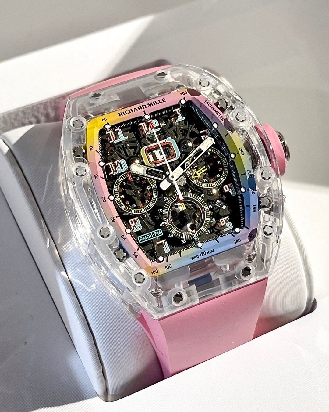Aet Remould Richard Mille Sapphire Rm 011 Watch In Hong Kong For Sale ...