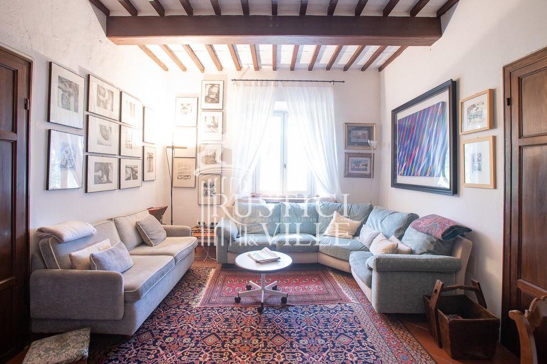 A Tuscan Dream Between Pisa & Lucca: 18th-Century Villa of Whispering Loggias & Golden Light - 5