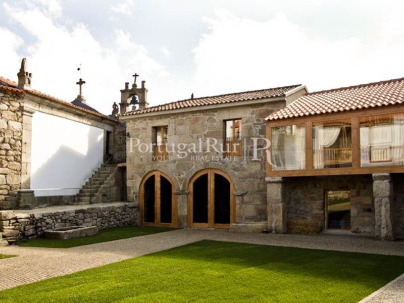 Manor House From The Xviii Century Working As Rural Tourism In Chaves