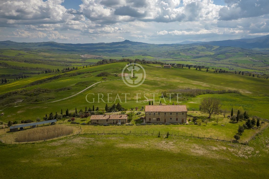 Finca en Pienza, Toscana, Italia 1 - 12675501