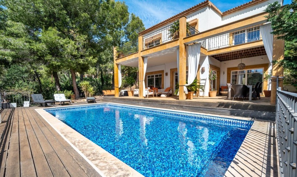 Modern Villa For Sale In Costa De In Costa De La Calma, Balearic