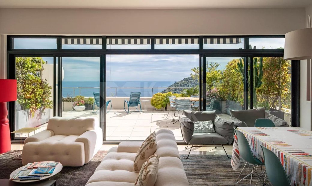 Eze Magnificent Apartment In èze, Provence Alpes Côte D'azur