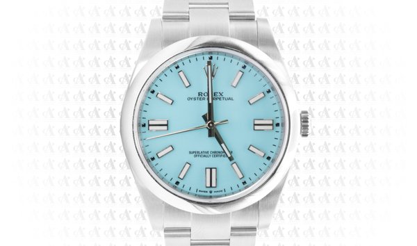 Rolex Oyster Perpetual 41 'Tiffany dial' Ref 124300 2021 (12813059)
