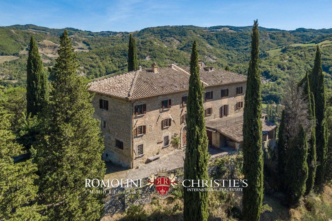 Umbria Countryside Villa, Renovation Project For In Montone, Umbria, Italy For Sale (11837340)