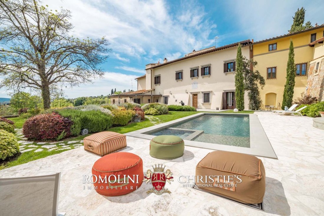 Tuscany Luxury Villa With Pool For Sale In Poggio Imperiale, Florence
