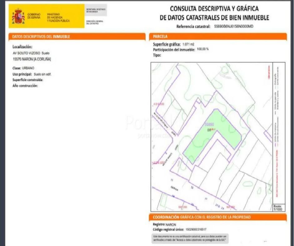 Land in Narón, Galicien, Spanien 4 - 12835689