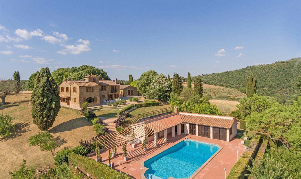 Prestigious Property With Land In Pienza In Pienza, Tuscany, Italy For