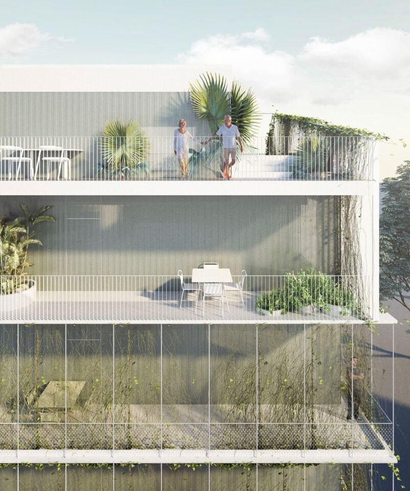 Excellent Apartment T2 D 5th Floor Pre Sale The In Faro, Algarve