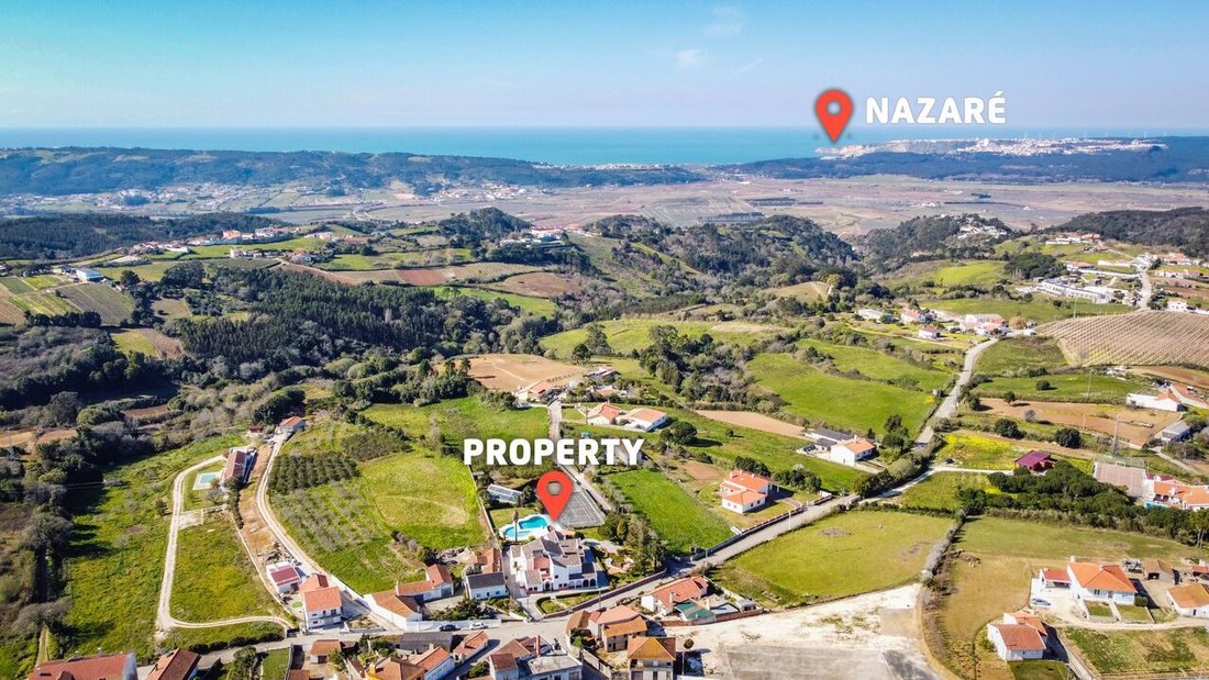 Property Inserted In A Plot Of 5110sqm, In Cela, Leiria District