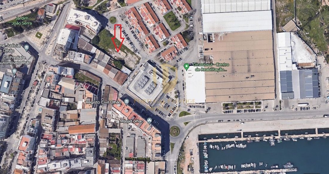 Urban Land For Construction Of 3 Buildings In Olhão, Algarve, Portugal