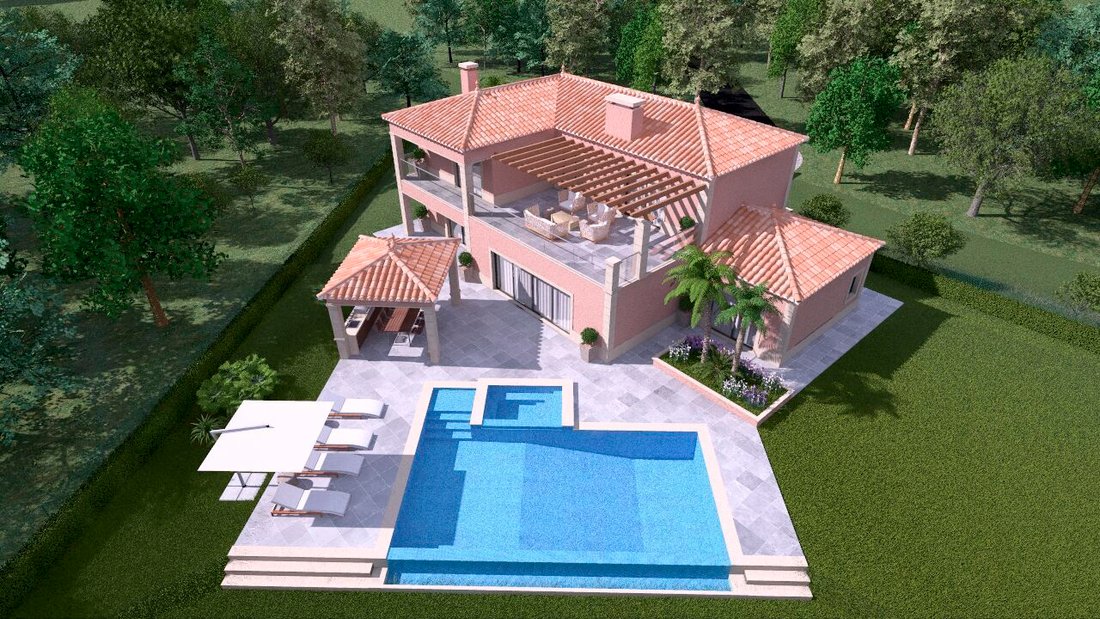 Luxury Villa Under Construction, Located In A In Alvor, Algarve