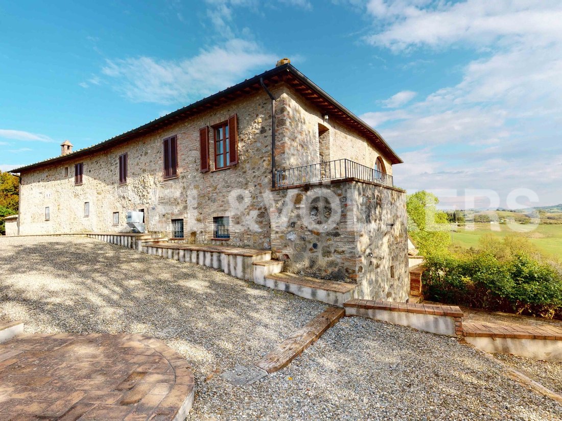 Typical Tuscan Farmhouse With Swimming Pool In Casole D'elsa, Tuscany, Italy For Sale (12872455)