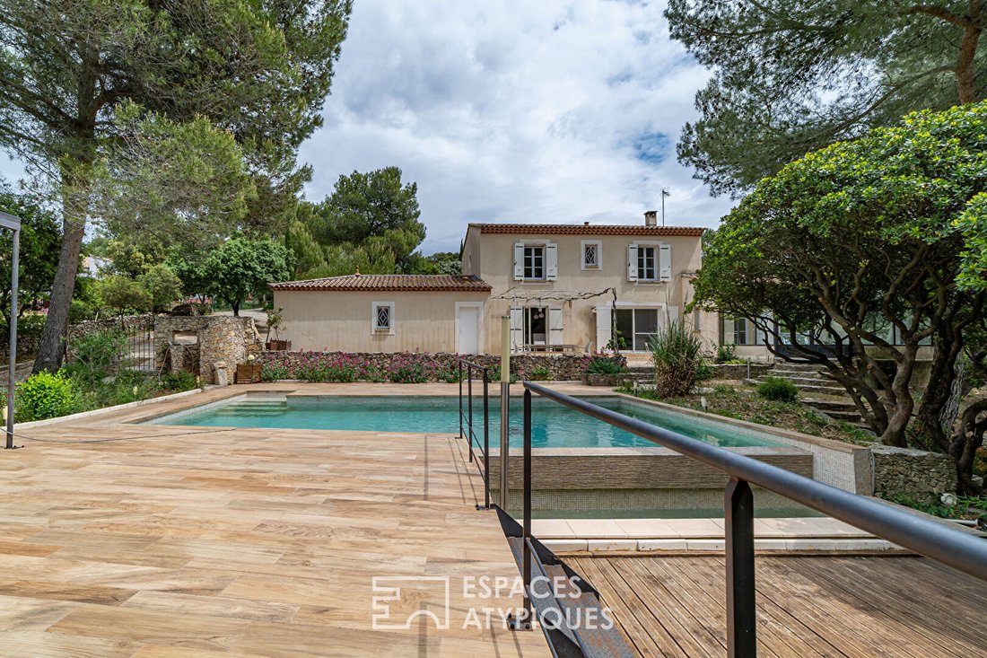 West Hills Pool Villa In Nîmes, Occitanie, France For Sale (12870764)
