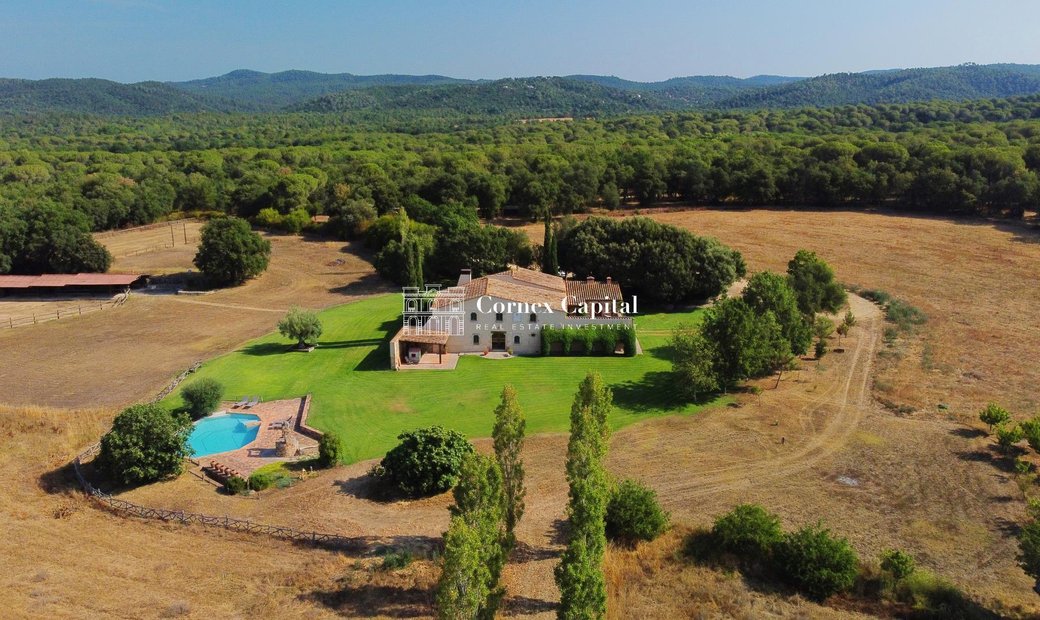 Spectacular Country House With Stables In Cassà De La Selva, Catalonia ...