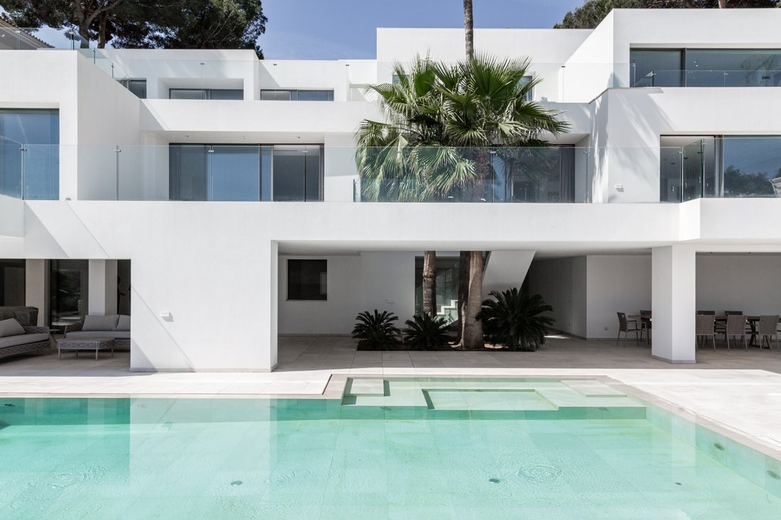 Modern New Build Villa In First Line In Cala Vinyes, Balearic Islands ...