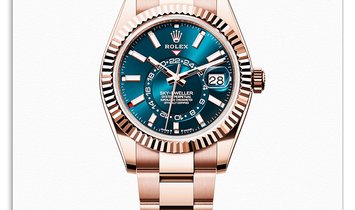 Rolex sky dweller store price rose gold