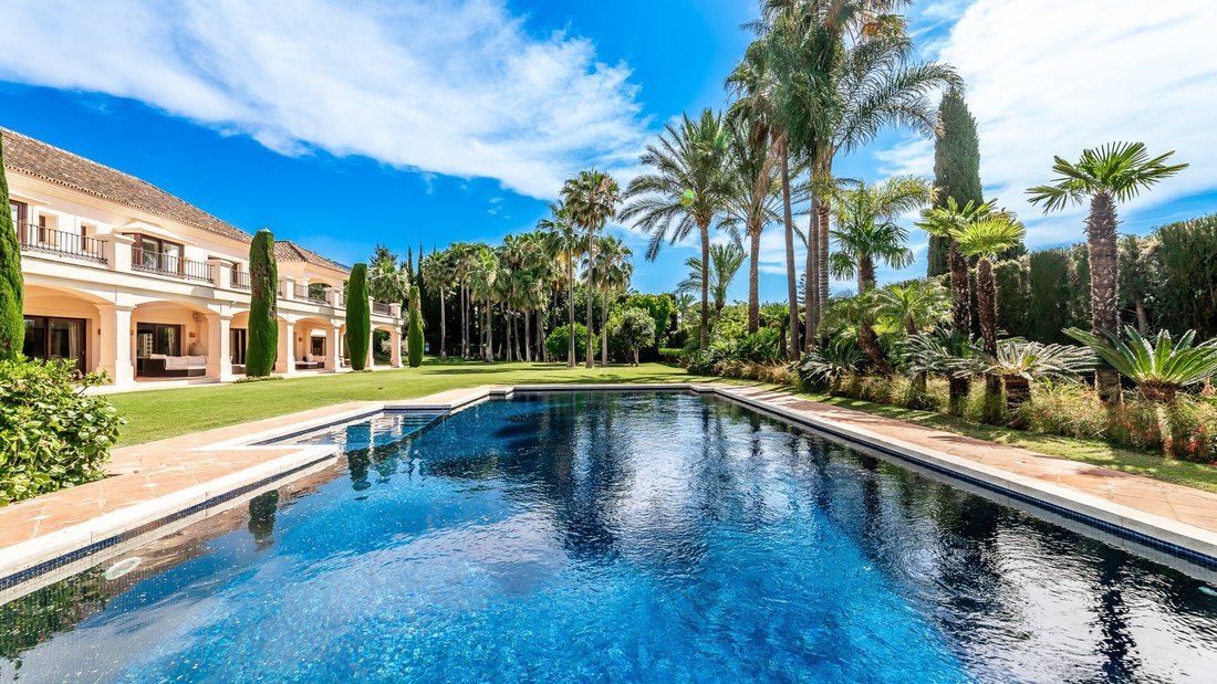 Magnificent Andalusian Villa In Sierra Blanca In Marbella, Andalusia ...