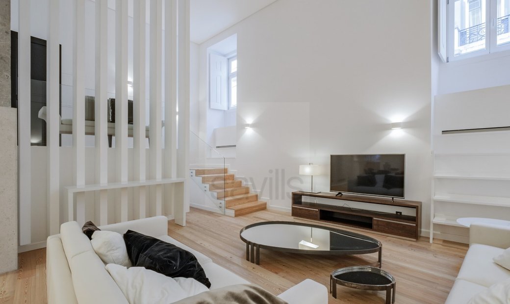 3 Bedroom Apartment Loft Style Close To Avenida Da In Lisbon, Lisbon