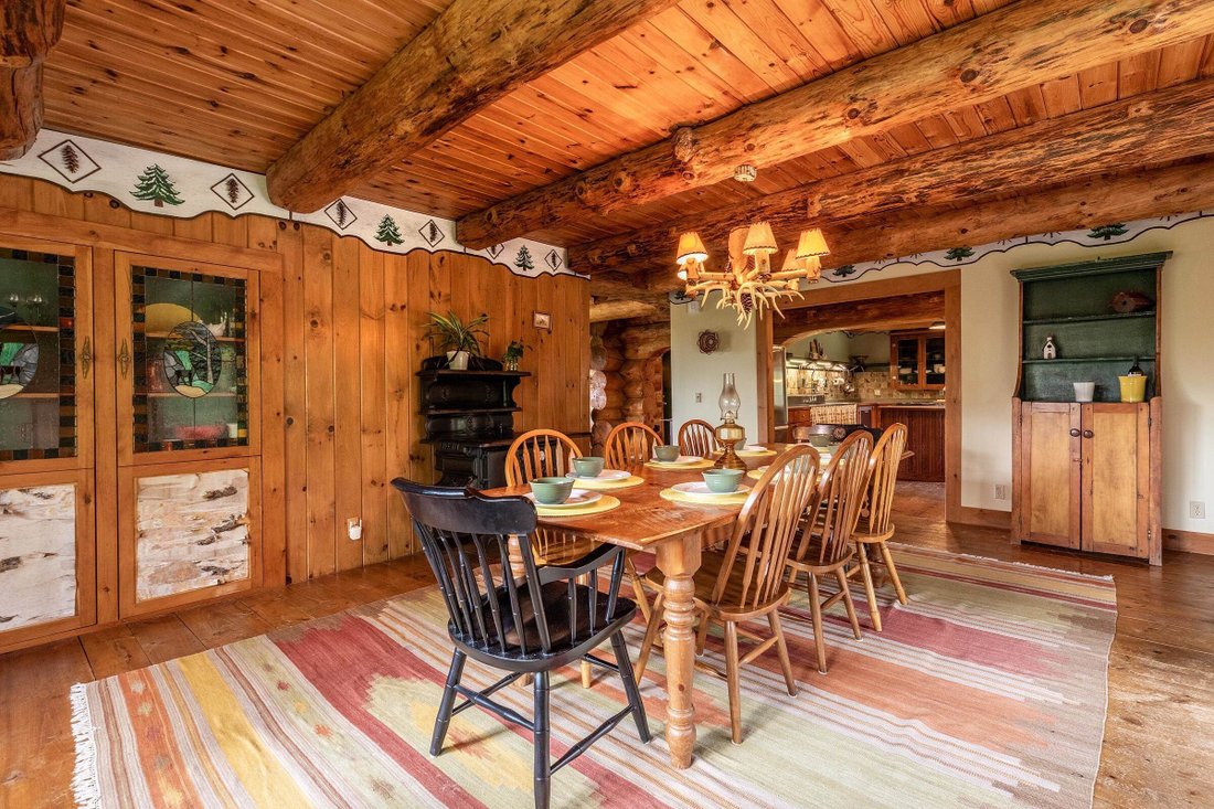 Log Home With Views In Mount Holly In Mount Holly, Vermont, United