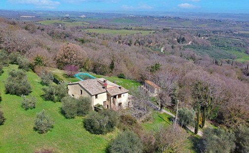 Casa de Campo en Sarteano, Toscana, Italia 1