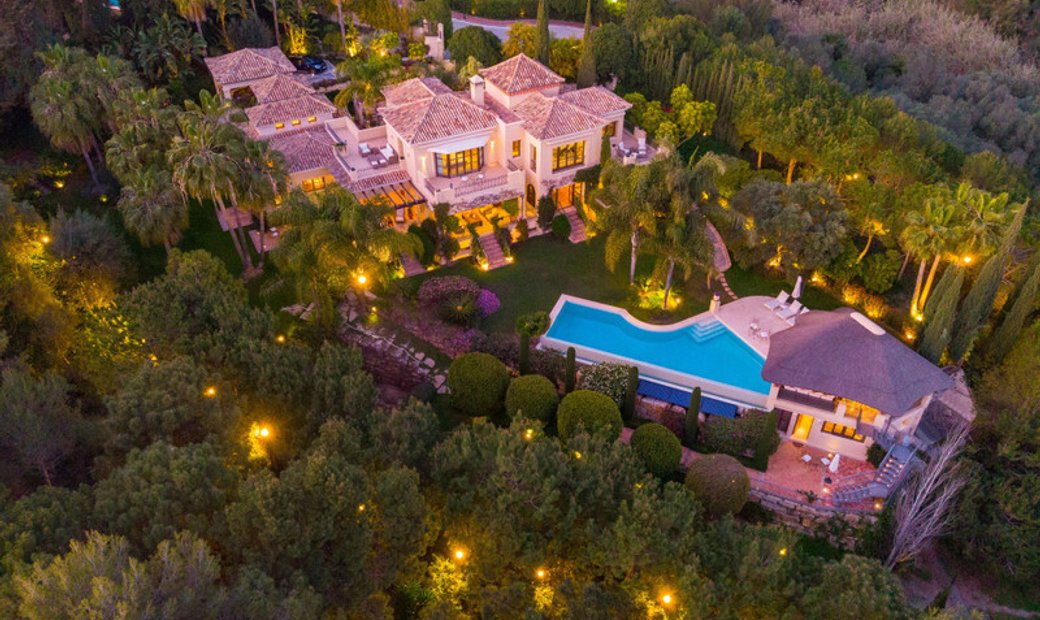 Charming Andalusian Style Villa In The Golden In Marbella, Andalusia, Spain For Sale (12888829)