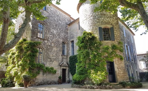 Chateau in Uzès, Occitanie, France 1