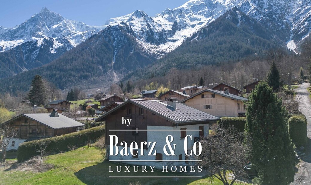 Charming Chalet In The Heart Of A In Les Houches, Auvergne Rhône Alpes