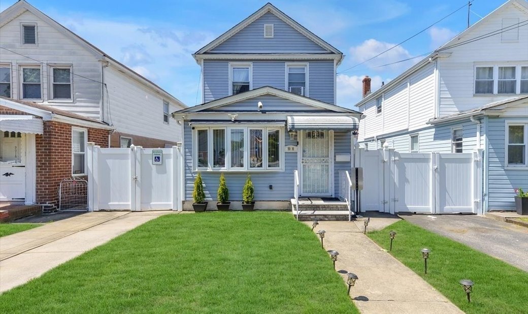 House Queens Village Dans New York, état De New York, états Unis à