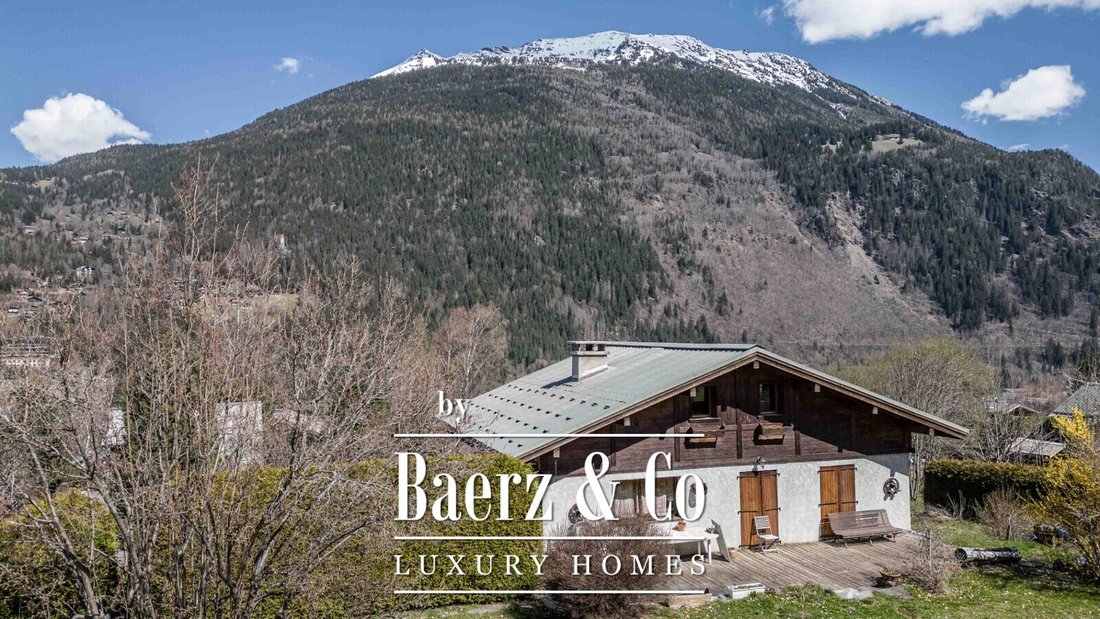 Charming Chalet In The Heart Of A In Les Houches, Auvergne Rhône Alpes