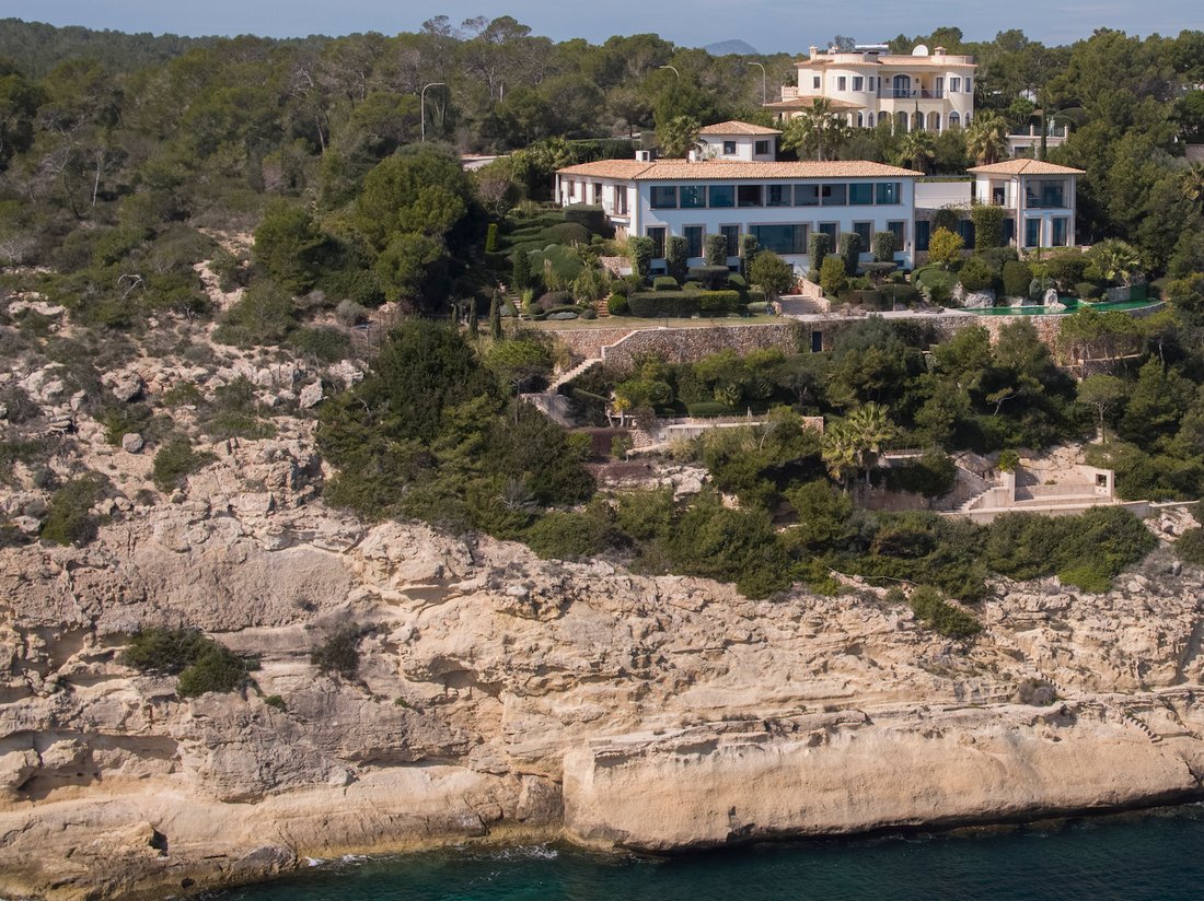 Luxury Sea View Villa For Sale In Cala In Cala Vinyes, Balearic Islands