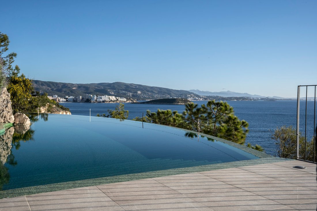 Luxury Sea View Villa For Sale In Cala In Cala Vinyes, Balearic Islands