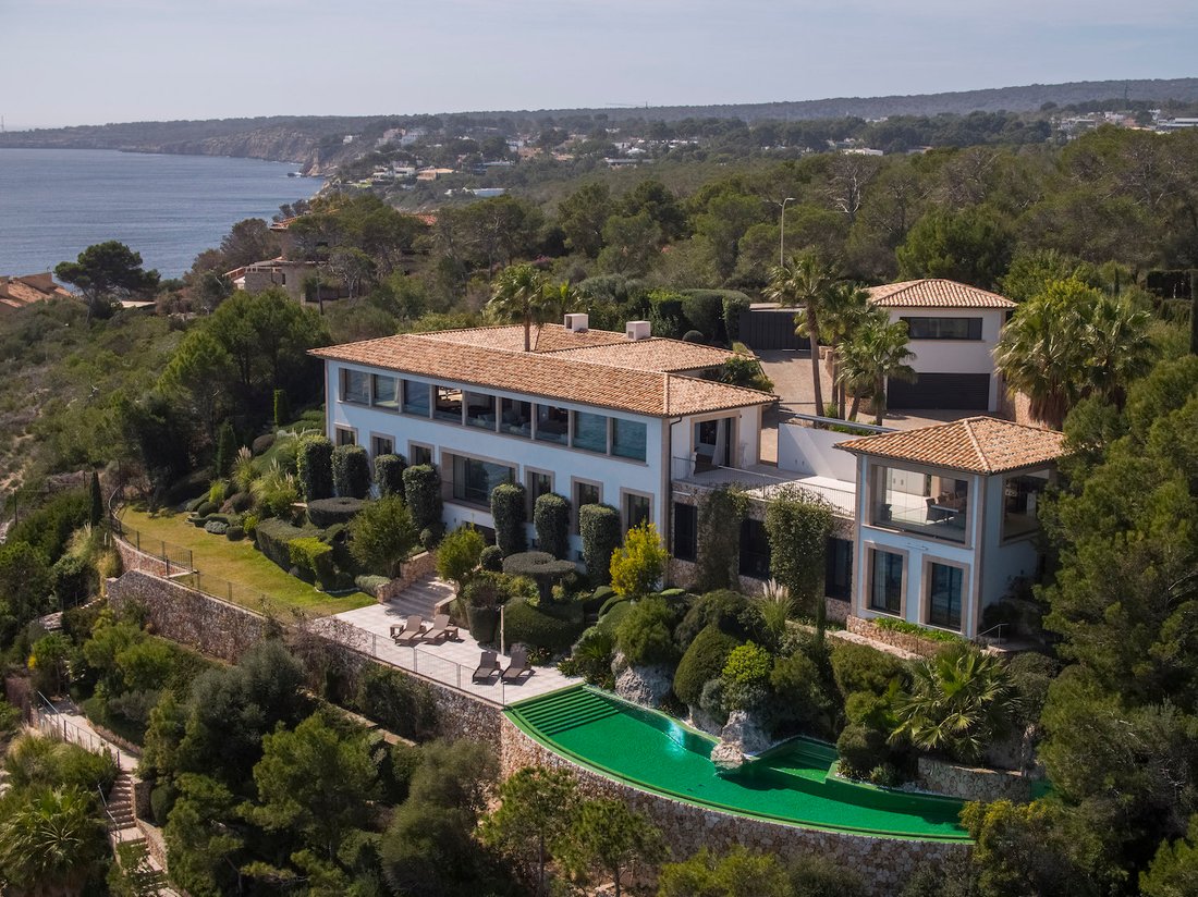 Luxury Sea View Villa For Sale In Cala In Cala Vinyes, Balearic Islands