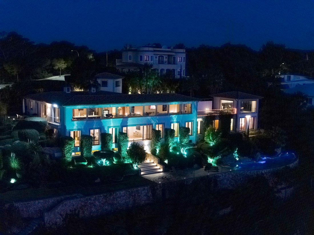 Luxury Sea View Villa For Sale In Cala In Cala Vinyes, Balearic Islands