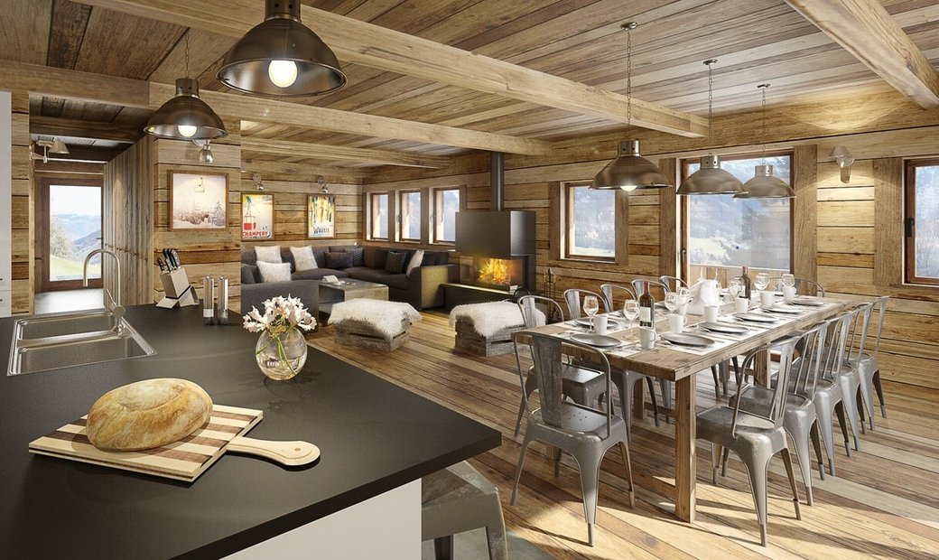 Somptuous Chalet Renovation Project In In Val D'illiez, Valais