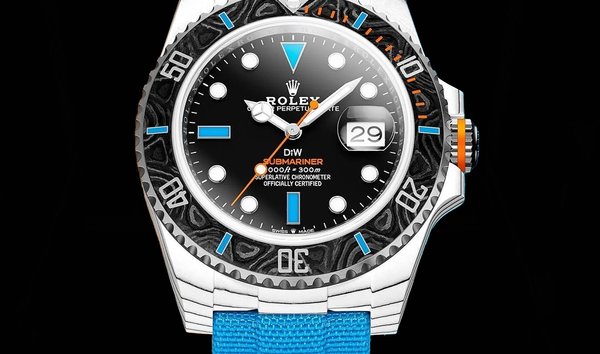 DiW Rolex Quartz Submariner "RACER S" (Retail:EUR 48990) (12910847)