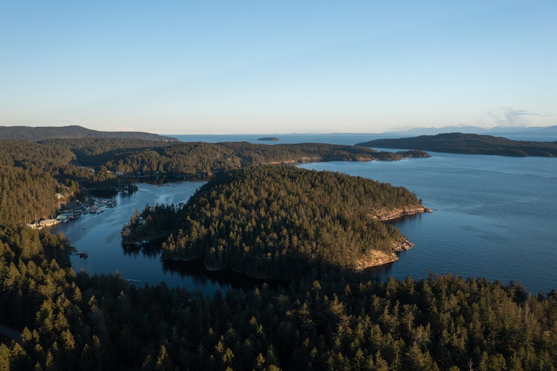 Halfmoon Bay, Sunshine Coast In Halfmoon Bay, British Columbia, Canada