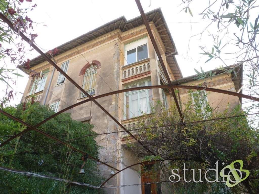 Antique Villa In The Ligurian Coast In Ventimiglia, Liguria, Italy For