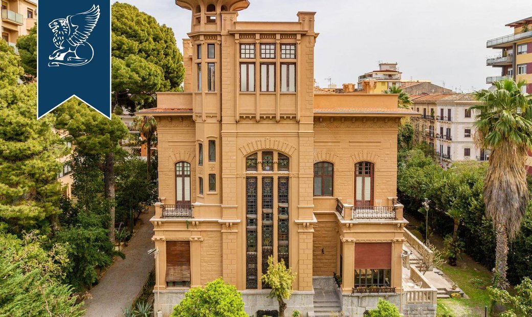 Prestigious Art Nouveau Estate In Palermo In Palermo, Sicily, Italy For