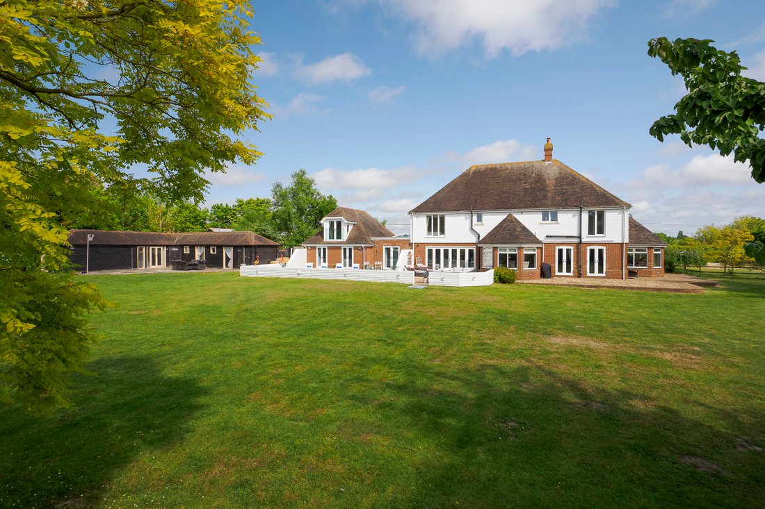 An Exceptional Country Home With Substantial In Oare, England, United
